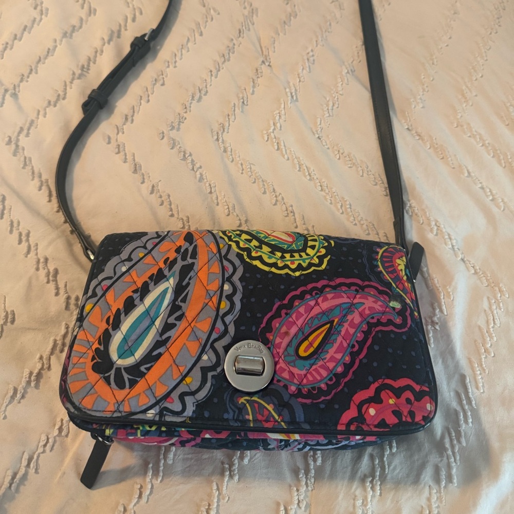 Vera Bradley Colorful Paisley Crossbody Bag